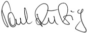 Paul Rübig Signatur